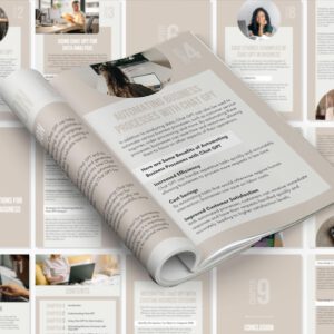AI-Powered Business Growth: ChatGPT Marketing Guide (Ready-to-Resell MRR Ebook)