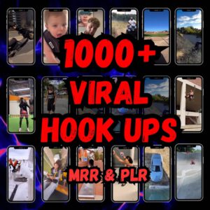 1000+ Proven Viral Hooks for TikTok, Reels & Shorts – PLR & MRR Bundle (Instant Download)