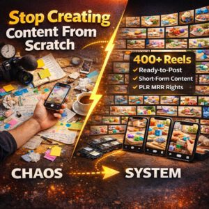 4000+ Viral DIY Art & Craft Reels | PLR + MRR Ready-to-Use Content for TikTok, Instagram & YouTube