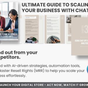 AI-Powered Business Growth: ChatGPT Marketing Guide (Ready-to-Resell MRR Ebook)