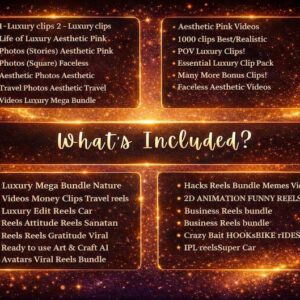 250,000+ Viral Reels Mega Pack 💥 Faceless Content (PLR/MRR) for TikTok, IG Reels & YouTube Shorts