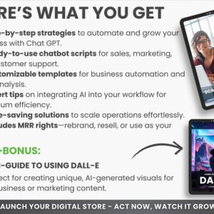 AI-Powered Business Growth: ChatGPT Marketing Guide (Ready-to-Resell MRR Ebook)