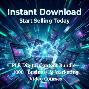 900+ Business Courses Mega Bundle – Online Training Library with PLR & MRR Rights