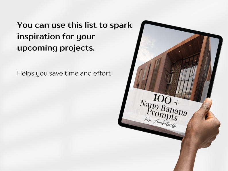 Nano Banana Prompts for Architects | AI Rendering Prompts, Architecture Templates & Design Guide - Image 3