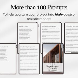 Nano Banana Prompts for Architects | AI Rendering Prompts, Architecture Templates & Design Guide