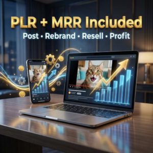 🐱 2200+ Viral Cat Reels Bundle | Funny AI & Real Cat Videos (PLR + MRR) | Ready-to-Resell Digital Download