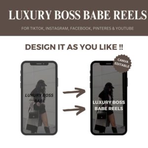 2000+ Viral Luxury Boss Babe Reels | Faceless Marketing Bundle with Resell Rights (MRR + PLR)