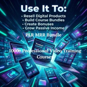 900+ Business Courses Mega Bundle – Online Training Library with PLR & MRR Rights